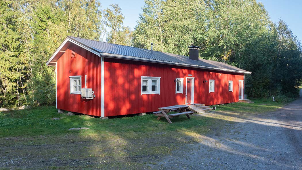 Sommarö Guardhouse in summer.
